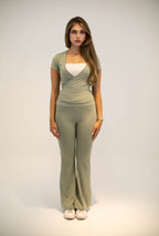 Sculpt set in green
